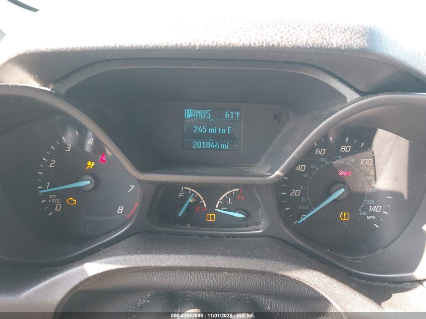 2017 Ford Transit Connect Xlt VIN: NM0LE6F77H1315970 Lot: 43603699