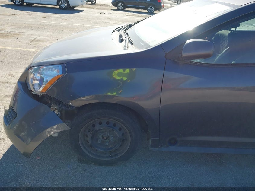 2009 Pontiac Vibe VIN: 5Y2SM67029Z425895 Lot: 43603714