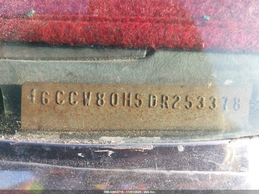 1983 Chevrolet El Camino VIN: 1GCCW80H5DR253378 Lot: 43603718