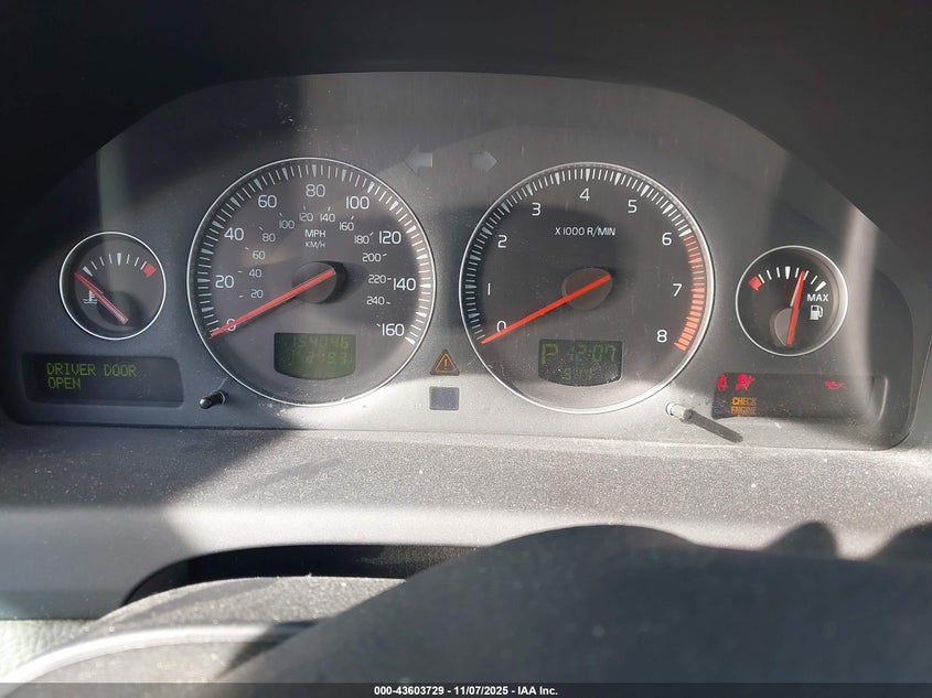 2008 Volvo S60 2.5T VIN: YV1RS592682675428 Lot: 43603729