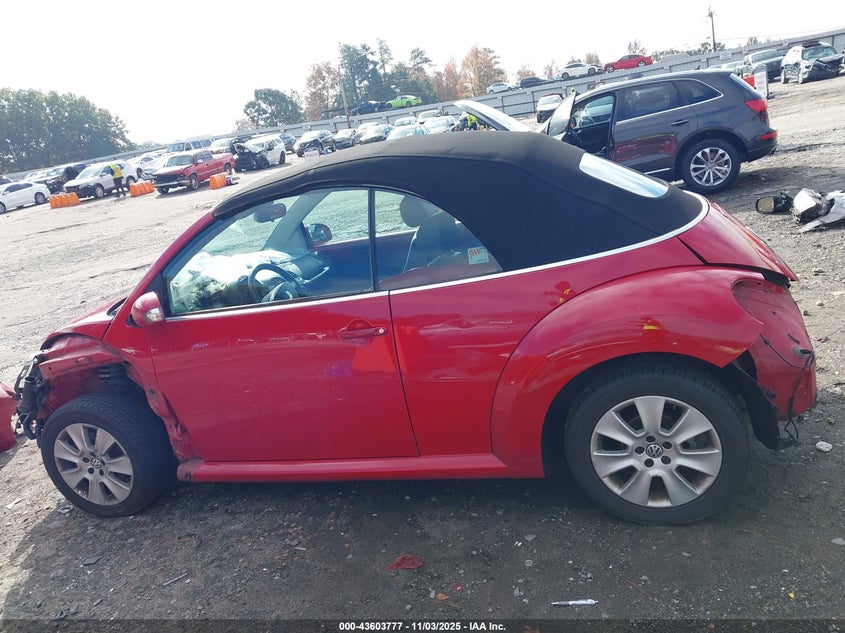 2009 Volkswagen New Beetle 2.5L VIN: 3VWRF31Y79M409597 Lot: 43603777