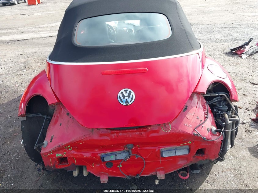 2009 Volkswagen New Beetle 2.5L VIN: 3VWRF31Y79M409597 Lot: 43603777