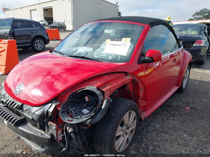 2009 Volkswagen New Beetle 2.5L VIN: 3VWRF31Y79M409597 Lot: 43603777