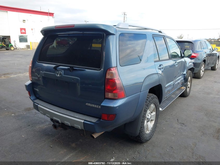 JTEBT17R740041348 2004 TOYOTA 4RUNNER photo no. 4