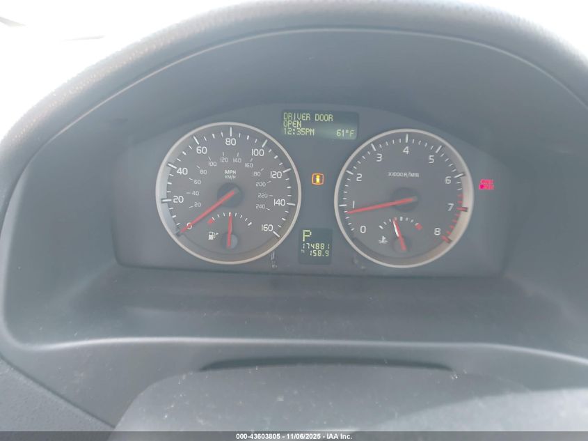 2007 Volvo S40 2.4I VIN: YV1MS382672252539 Lot: 43603805