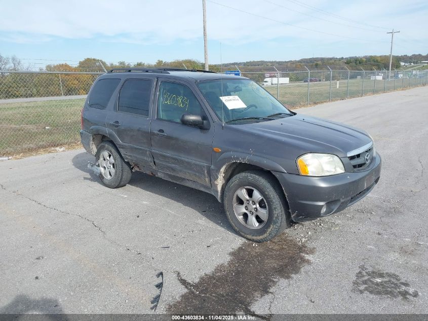 2003 Mazda Tribute Lx V6