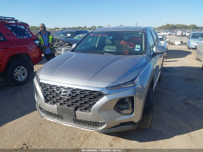 2020 HYUNDAI SANTA FE SE 5NMS23AD6LH215067