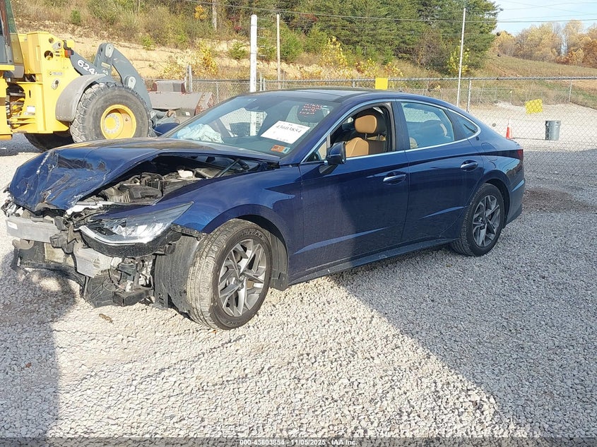 2020 Hyundai Sonata Sel VIN: 5NPEF4JA2LH038078 Lot: 43603854