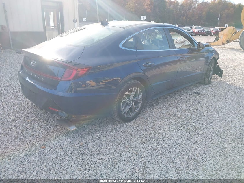 2020 Hyundai Sonata Sel VIN: 5NPEF4JA2LH038078 Lot: 43603854