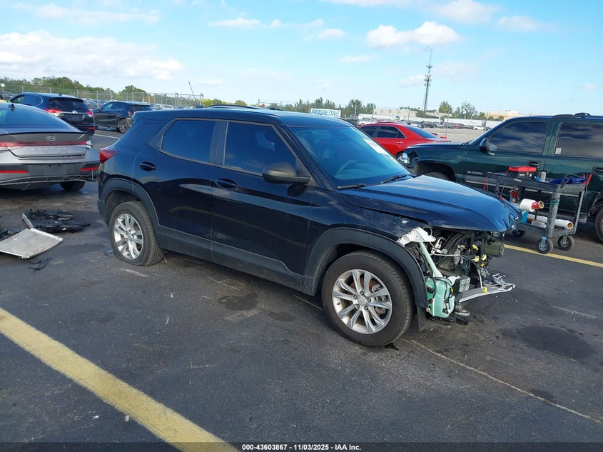2021 CHEVROLET TRAILBLAZER FWD LS - KL79MMS26MB083667