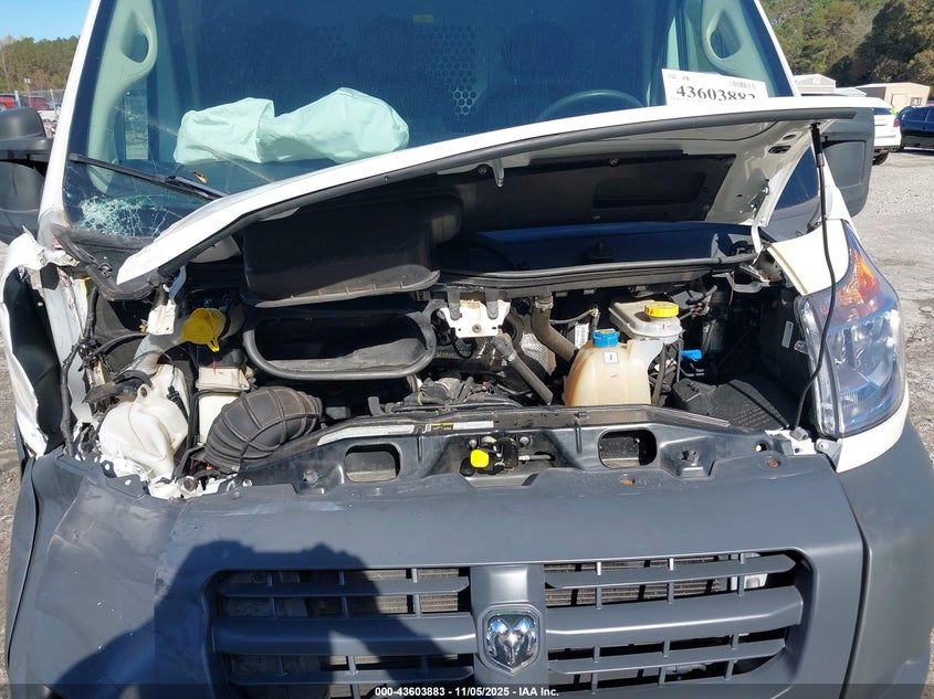 2018 Ram Promaster 2500 High Roof 159 Wb VIN: 3C6TRVDG4JE144383 Lot: 43603883