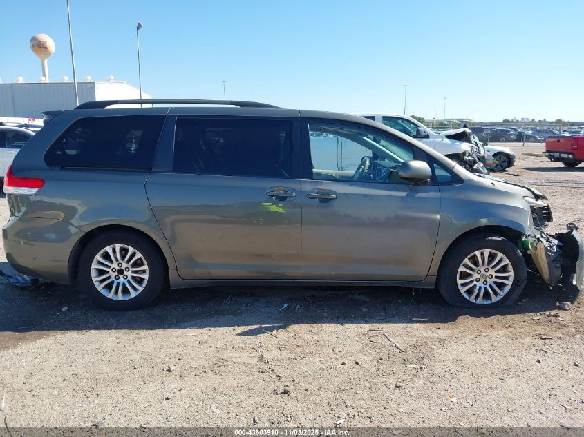 2011 Toyota Sienna Xle V6 VIN: 5TDYK3DC1BS124622 Lot: 43603910