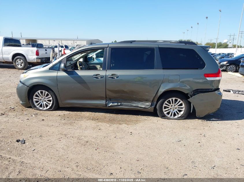 2011 Toyota Sienna Xle V6 VIN: 5TDYK3DC1BS124622 Lot: 43603910