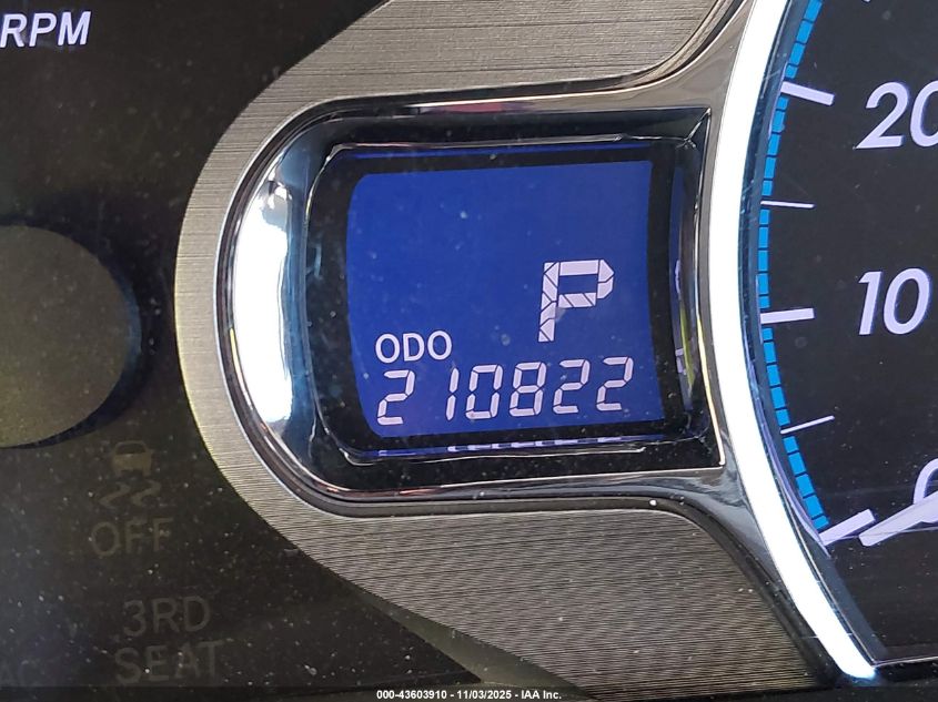 2011 Toyota Sienna Xle V6 VIN: 5TDYK3DC1BS124622 Lot: 43603910