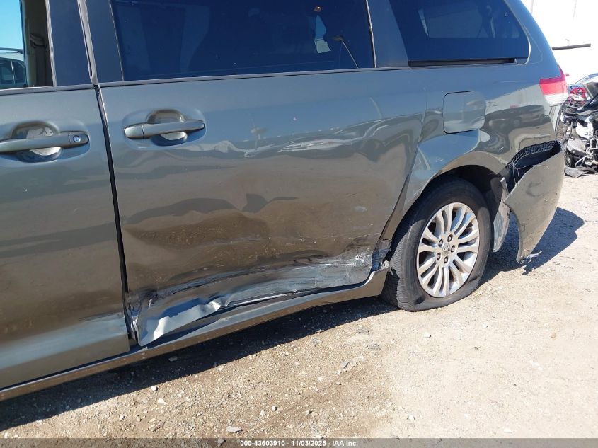 2011 Toyota Sienna Xle V6 VIN: 5TDYK3DC1BS124622 Lot: 43603910