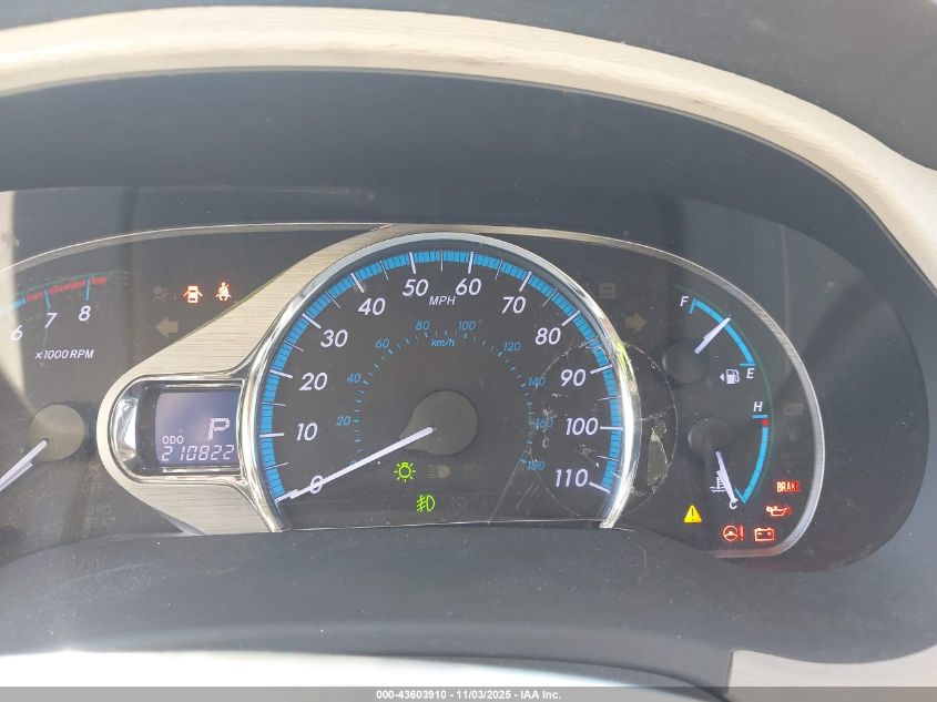 2011 Toyota Sienna Xle V6 VIN: 5TDYK3DC1BS124622 Lot: 43603910