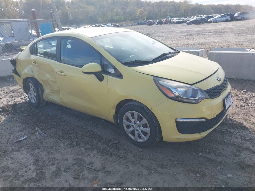 2016 KIA RIO LX - KNADM4A36G6599836