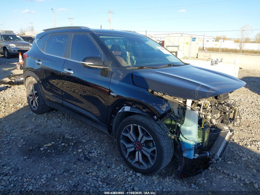 2022 Kia Seltos Sx Turbo VIN: KNDETCA28N7238756 Lot: 43603955