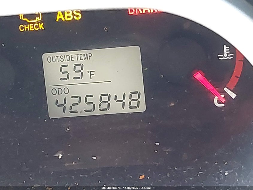 2009 Toyota Matrix VIN: 2T1KU40E79C038702 Lot: 43603978