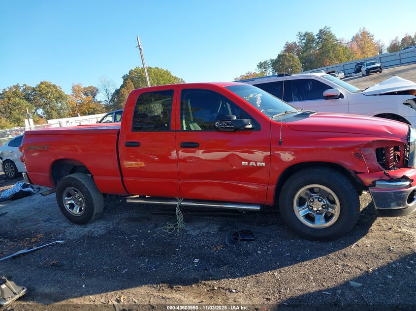 2008 Dodge Ram 1500 St/Sxt VIN: 1D7HA18N28S629707 Lot: 43603990