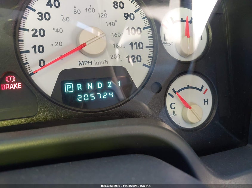 2008 Dodge Ram 1500 St/Sxt VIN: 1D7HA18N28S629707 Lot: 43603990