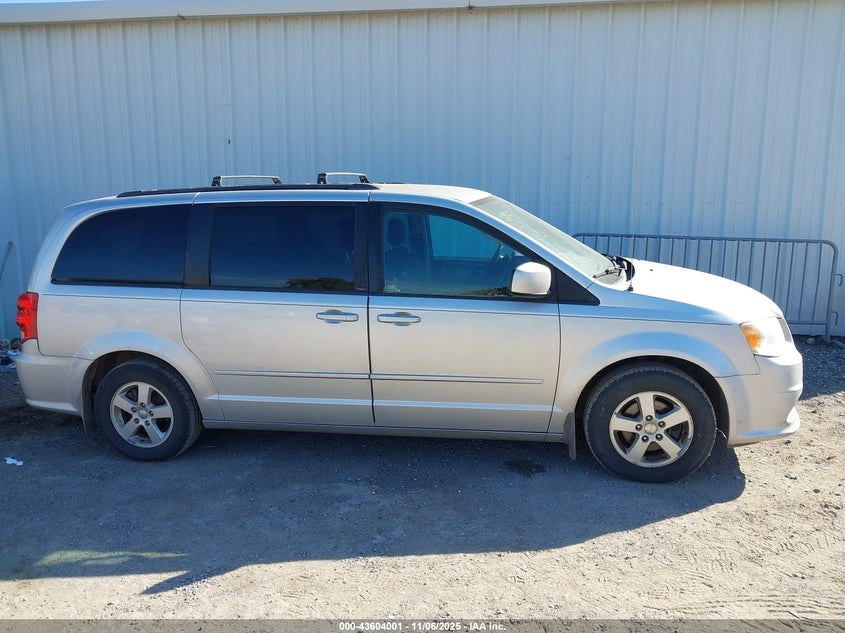 2012 Dodge Grand Caravan Sxt VIN: 2C4RDGCGXCR198612 Lot: 43604001