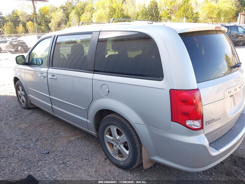 2012 Dodge Grand Caravan Sxt VIN: 2C4RDGCGXCR198612 Lot: 43604001