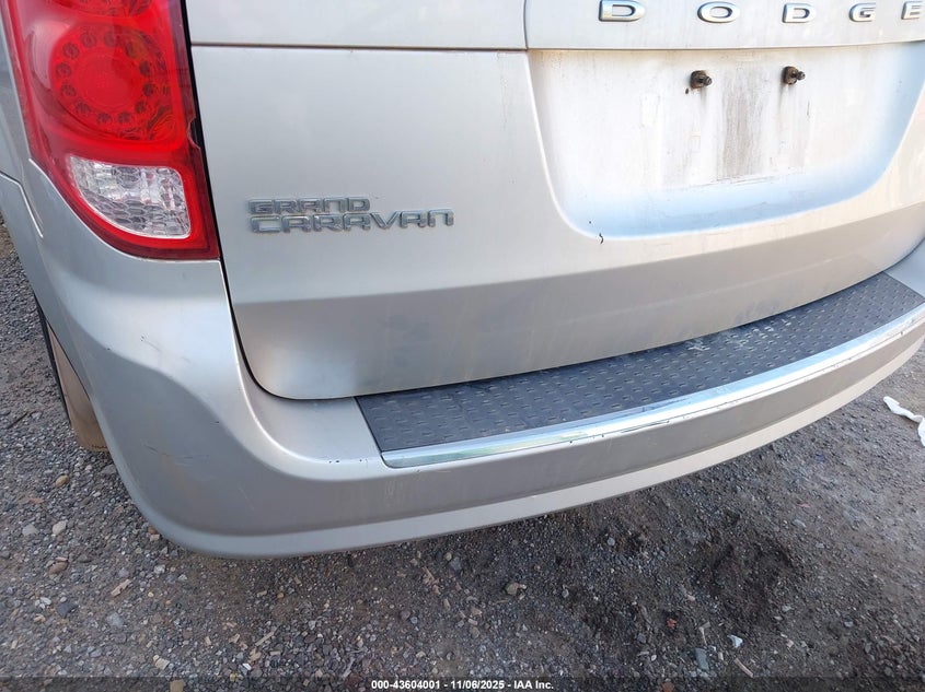 2012 Dodge Grand Caravan Sxt VIN: 2C4RDGCGXCR198612 Lot: 43604001