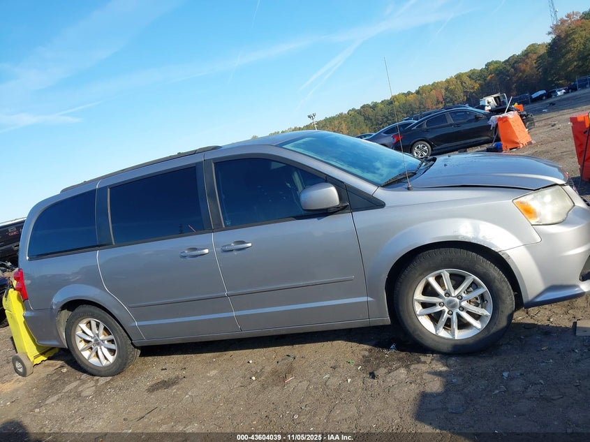 2014 Dodge Grand Caravan Sxt VIN: 2C4RDGCGXER182803 Lot: 43604039