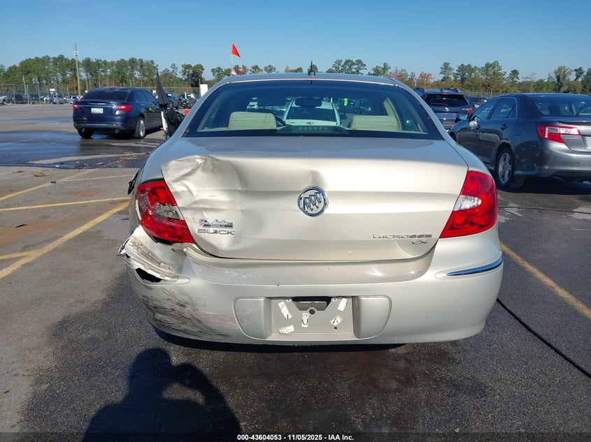2009 Buick Lacrosse Cx VIN: 2G4WC582291179241 Lot: 43604053