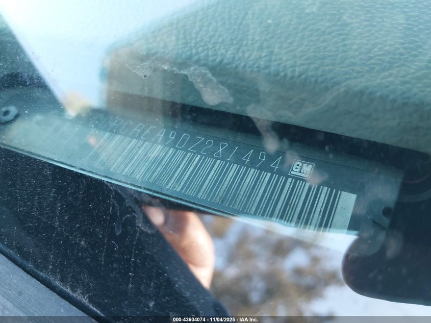 2013 CHEVROLET SILVERADO 1500 LS - 1GCRCREA9DZ281494