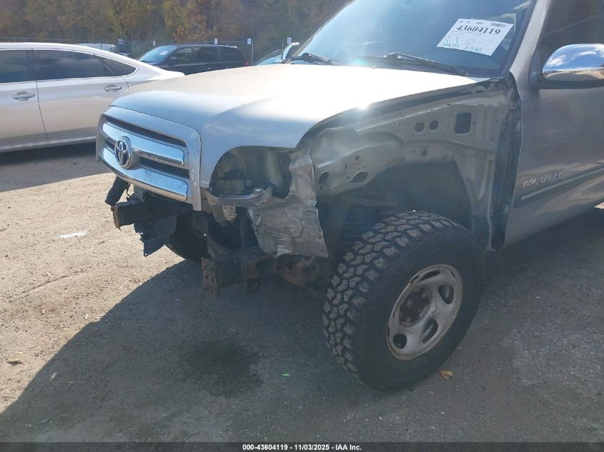 2003 Toyota Tundra Access Cab Sr5 VIN: 5TBRN34193S358740 Lot: 43604119