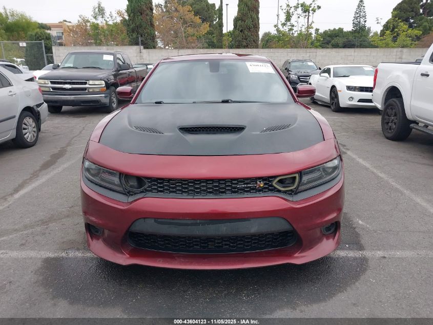 2020 Dodge Charger Scat Pack Rwd VIN: 2C3CDXGJ9LH120585 Lot: 43604123