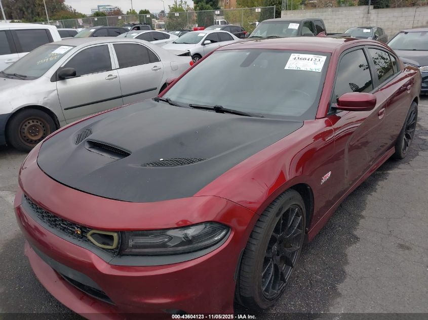 2020 Dodge Charger Scat Pack Rwd VIN: 2C3CDXGJ9LH120585 Lot: 43604123