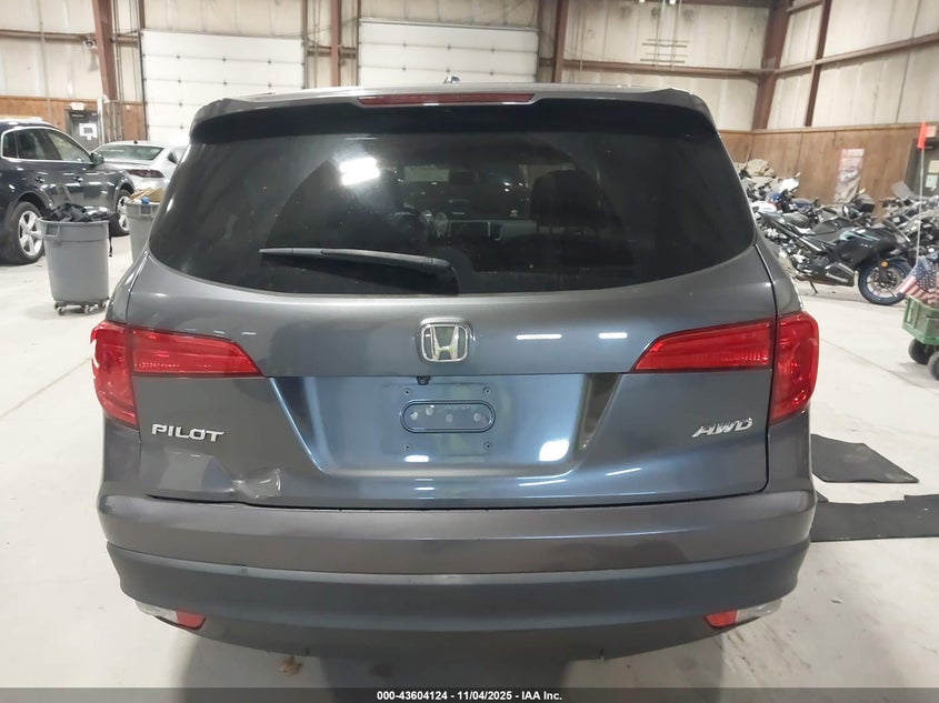2017 HONDA PILOT EX-L - 5FNYF6H57HB026502