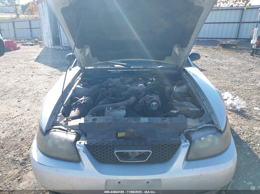 2002 Ford Mustang VIN: 1FAFP40452F127090 Lot: 43604169