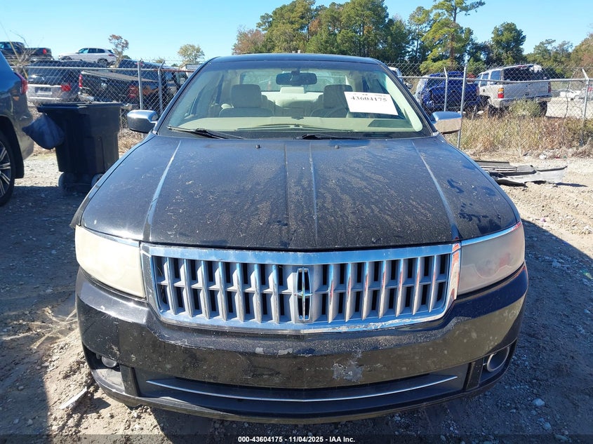 2007 Lincoln Mkz VIN: 3LNHM26T07R619417 Lot: 43604175