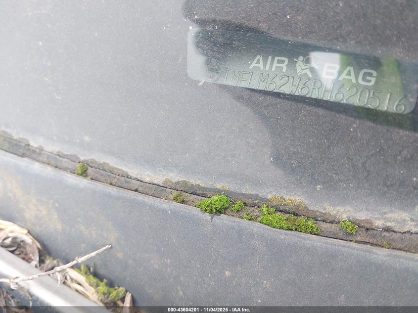 1994 Mercury Cougar Xr7 VIN: 1MELM62W6RH620516 Lot: 43604201