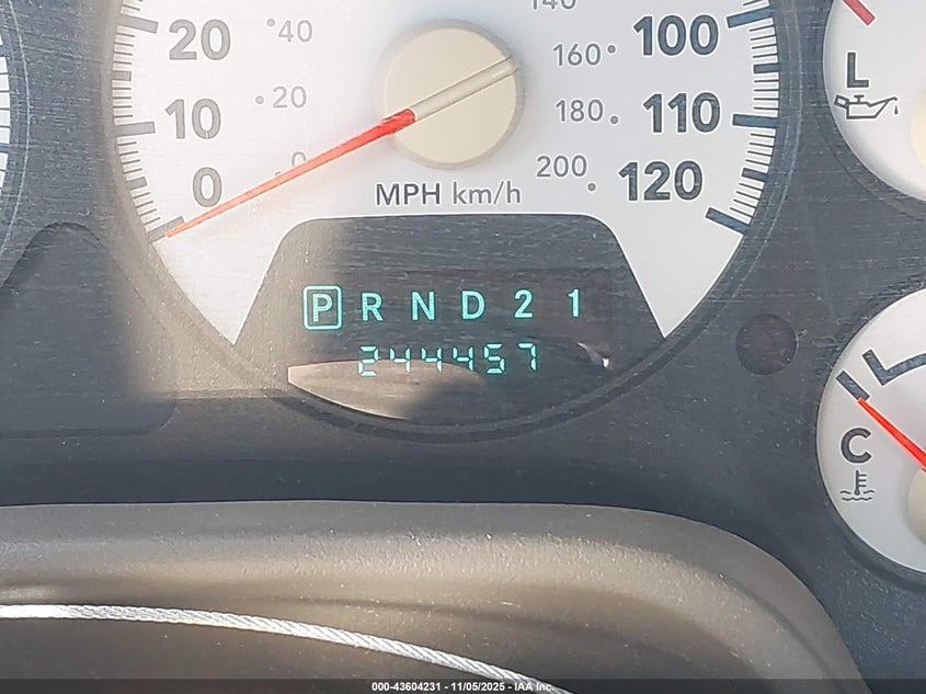 2007 Dodge Ram 1500 Slt VIN: 1D7HA18227J640166 Lot: 43604231