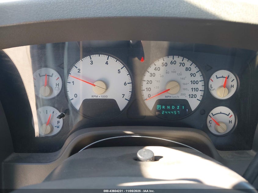 2007 Dodge Ram 1500 Slt VIN: 1D7HA18227J640166 Lot: 43604231