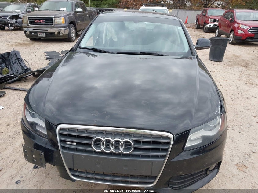 2009 Audi A4 2.0T Premium VIN: WAUSF78K09N062100 Lot: 43604252
