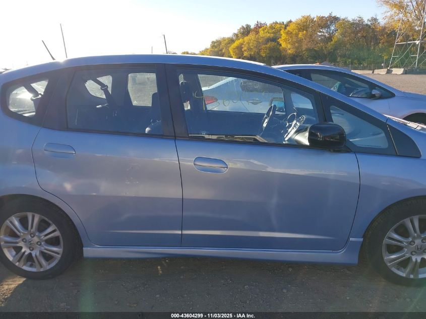 2009 Honda Fit Sport VIN: JHMGE88419S026564 Lot: 43604299