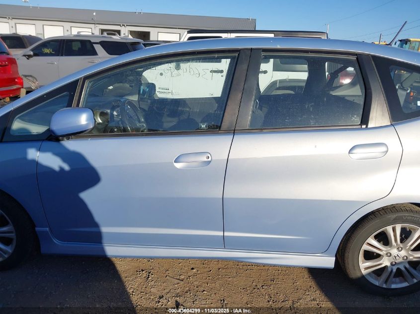 2009 Honda Fit Sport VIN: JHMGE88419S026564 Lot: 43604299