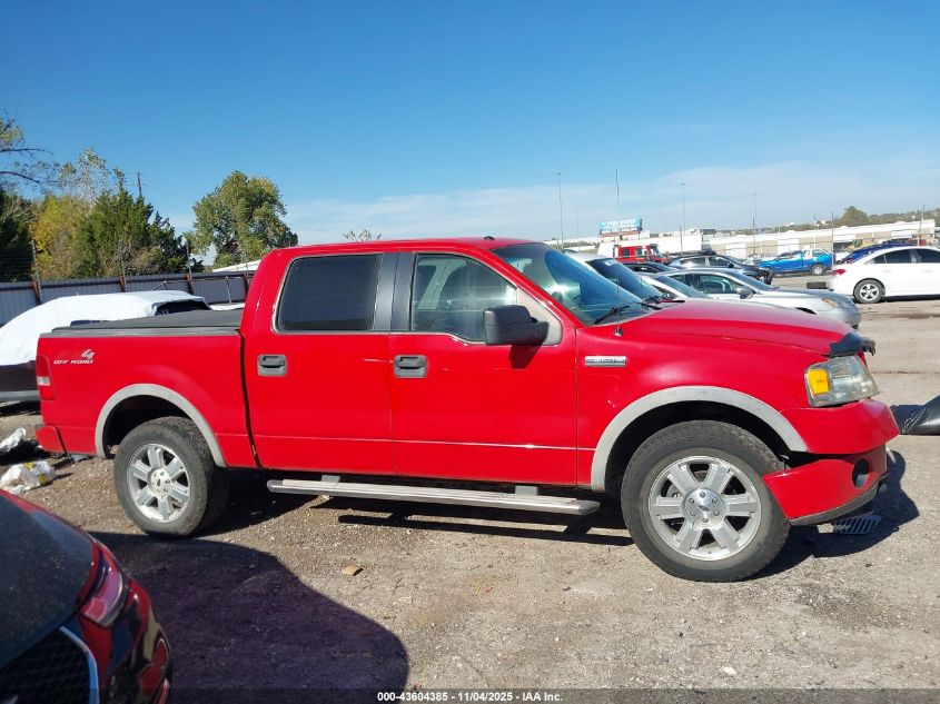 2006 Ford F-150 Fx4/Lariat/Xlt VIN: 1FTPW14VX6KD43811 Lot: 43604385