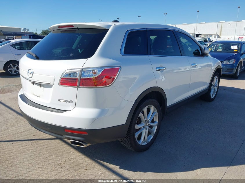 2012 Mazda Cx-9 Grand Touring VIN: JM3TB2DAXC0363083 Lot: 43604409
