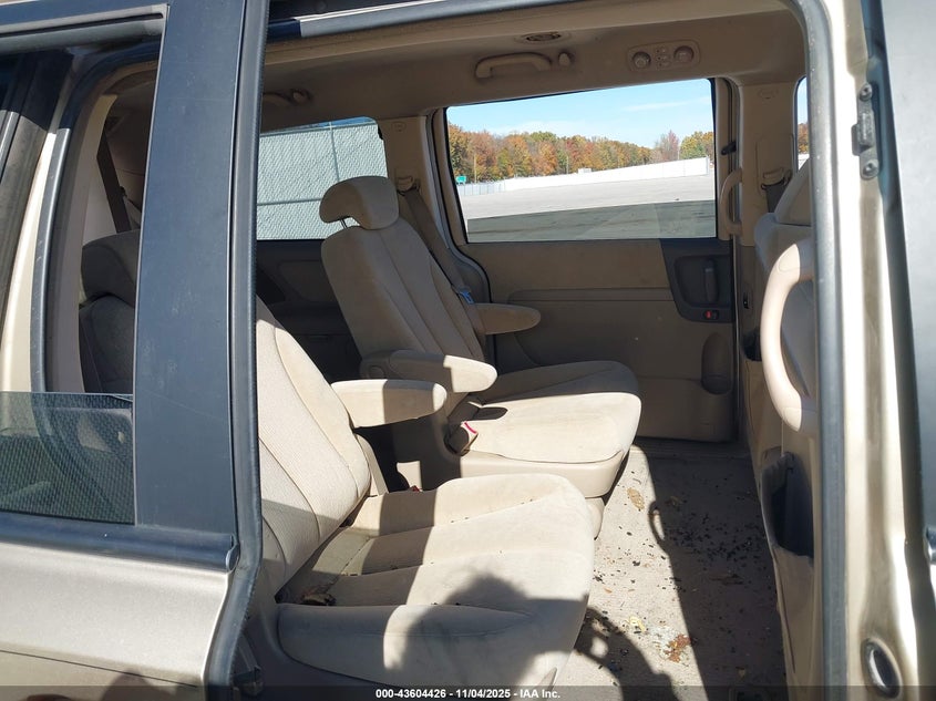 2006 Kia Sedona Ex/Lx VIN: KNDMB233266095180 Lot: 43604426