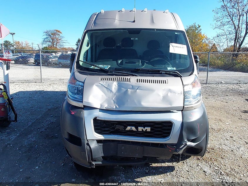 2019 RAM PROMASTER 1500 HIGH ROOF 136 WB - 3C6TRVBG6KE566322