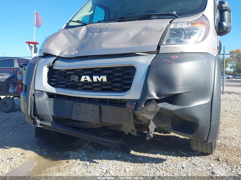 2019 RAM PROMASTER 1500 HIGH ROOF 136 WB - 3C6TRVBG6KE566322