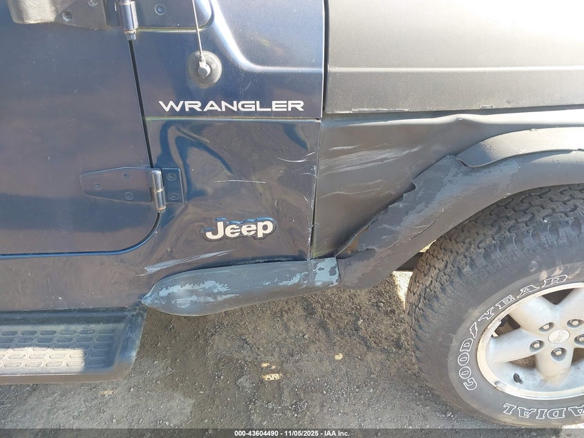 2000 Jeep Wrangler Se VIN: 1J4FA29P9YP735124 Lot: 43604490