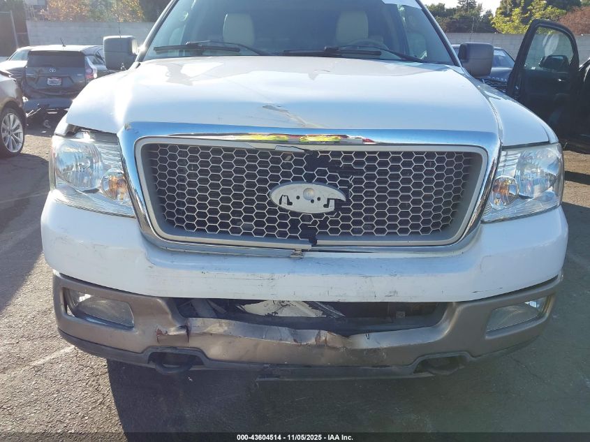 2004 Ford F-150 Fx4/Lariat/Xl/Xlt VIN: 1FTPX14524NA45648 Lot: 43604514